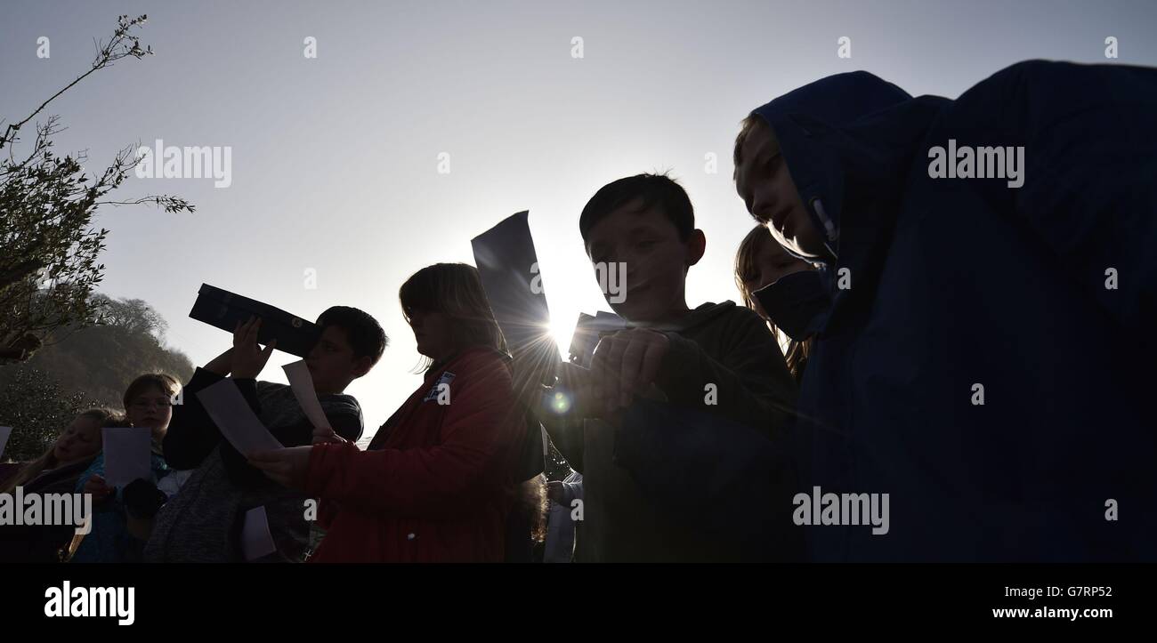 Solar Eclipse Stockfoto