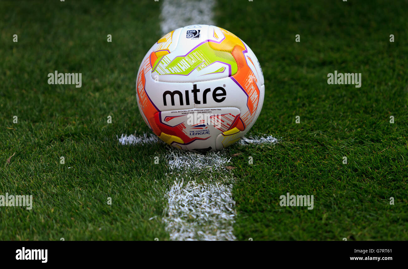 Fußball - Johnstone es Paint Trophy - Finale - Bristol City V Walsall - Wembley-Stadion Stockfoto