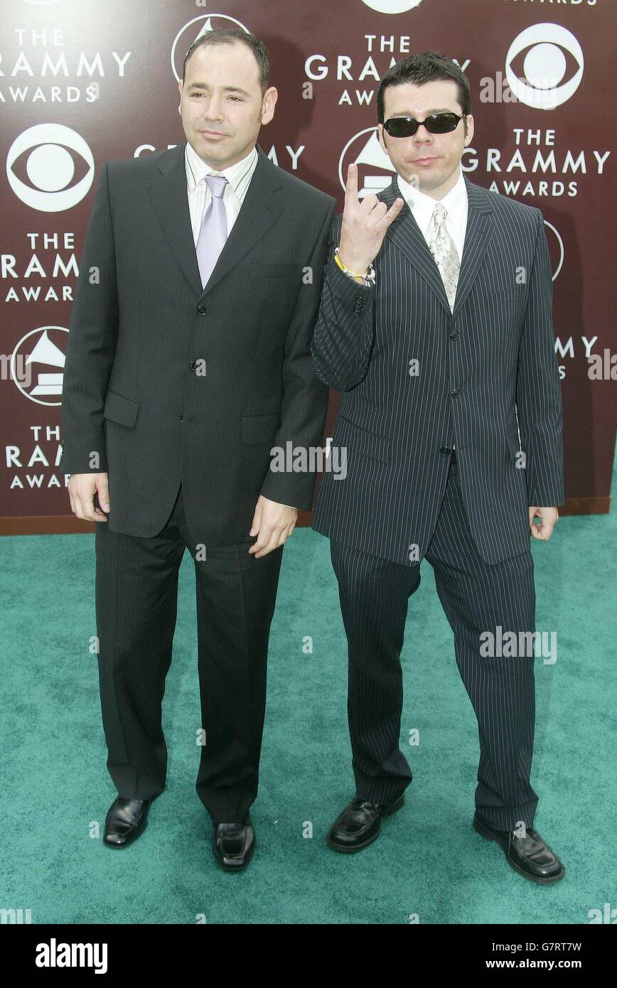 47. Grammy Awards – Staples Center – Los Angeles. Kristallmethoden. Stockfoto