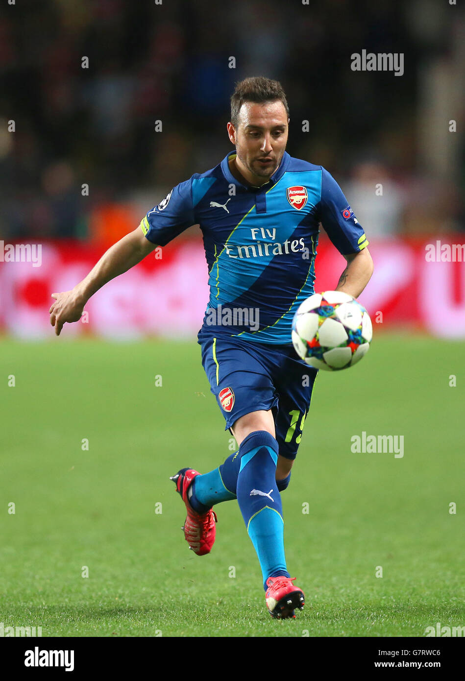 Fußball - UEFA Champions League - Runde der letzten 16 - Rückspiel - AS Monaco V Arsenal - Stade Louis II Stockfoto