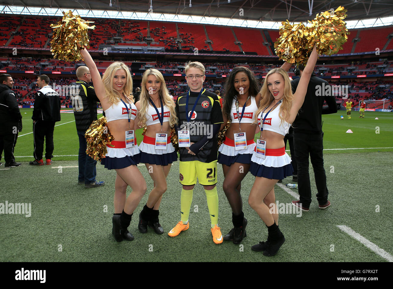 Fußball - Johnstone es Paint Trophy - Finale - Bristol City V Walsall - Wembley-Stadion Stockfoto