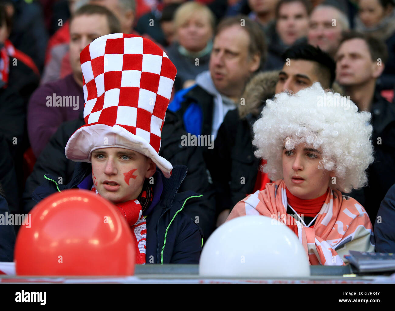 Fußball - Johnstone es Paint Trophy - Finale - Bristol City V Walsall - Wembley-Stadion Stockfoto