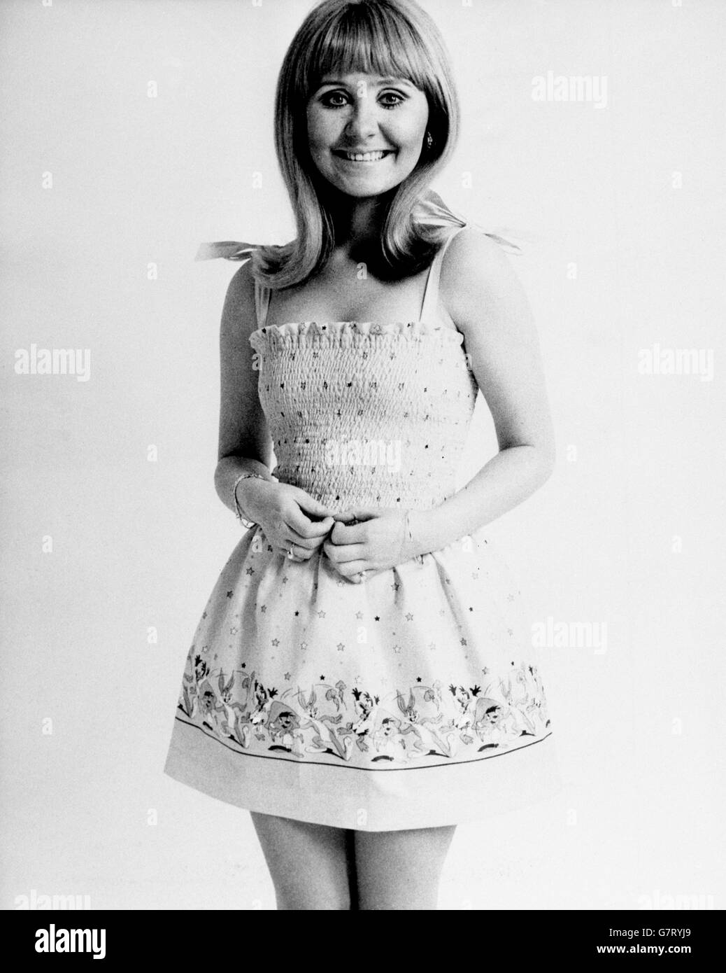 Musik, Lulu, 1967. Schottischer Sänger Lulu. Stockfoto