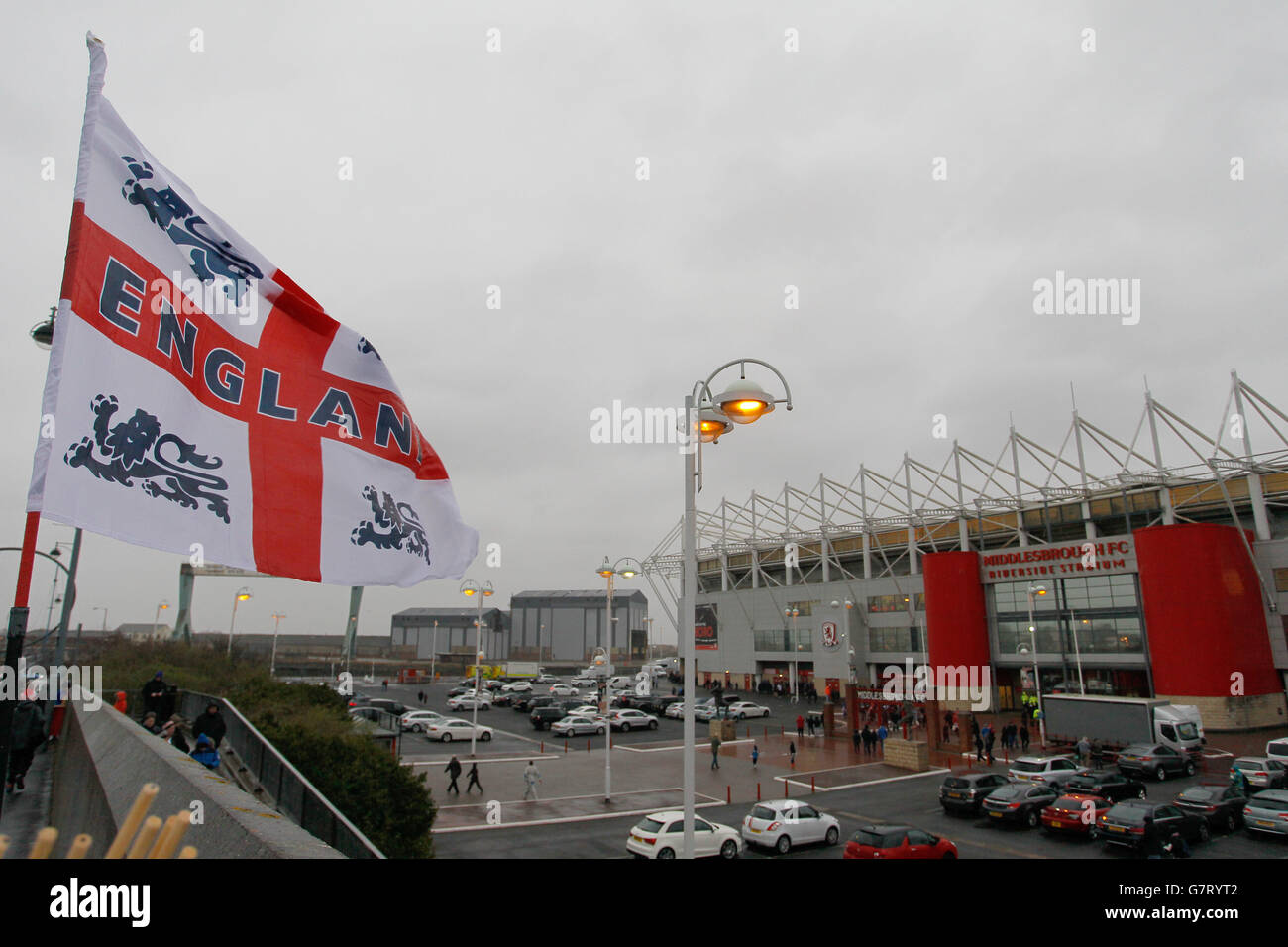 Fußball - u-21-International - England u 21 V Deutschland u 21 - Riverside Stadium Stockfoto