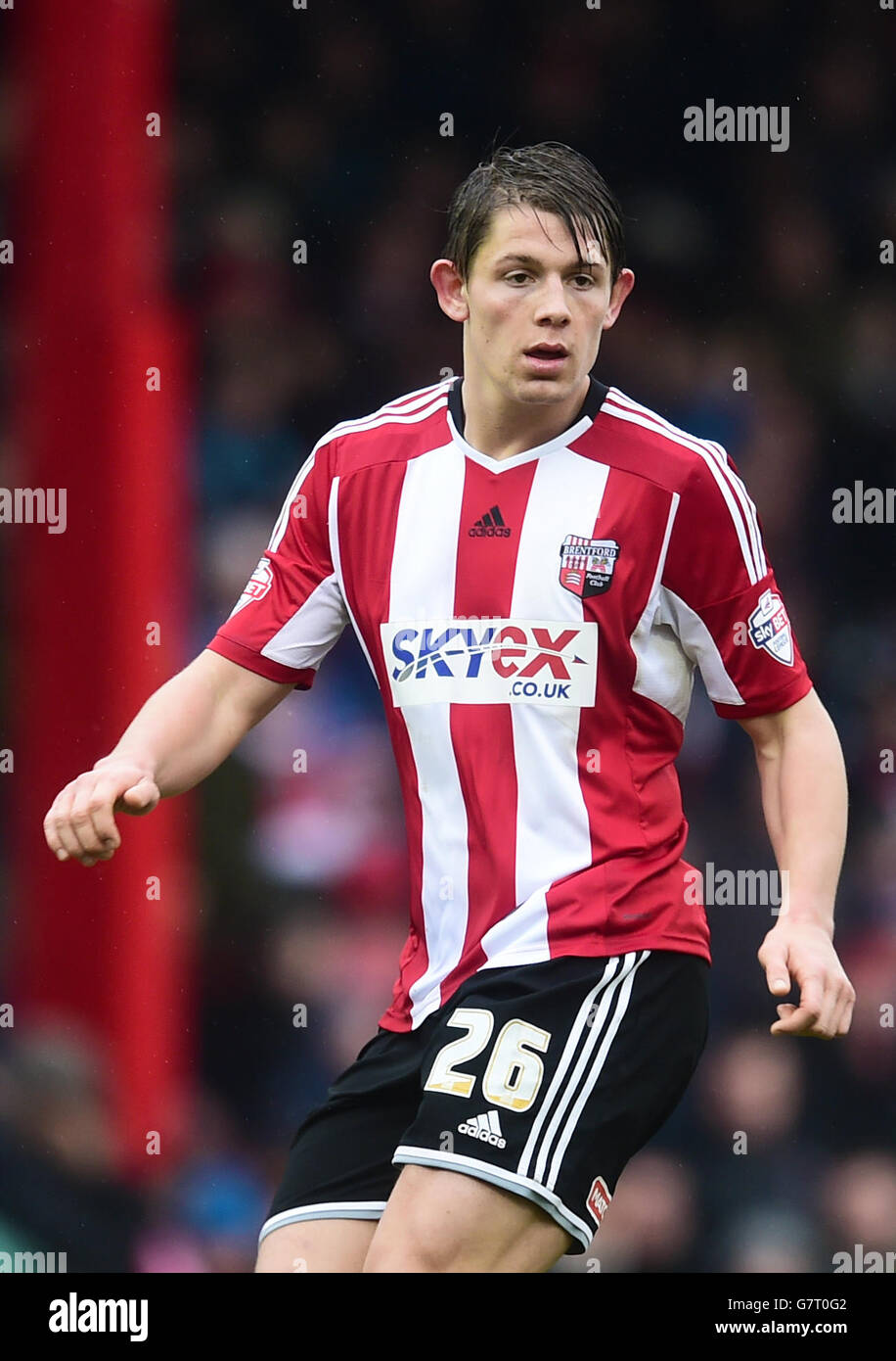 Fußball - Himmel Bet League One - Brentford V Middlesbrough - Griffin Park Stockfoto