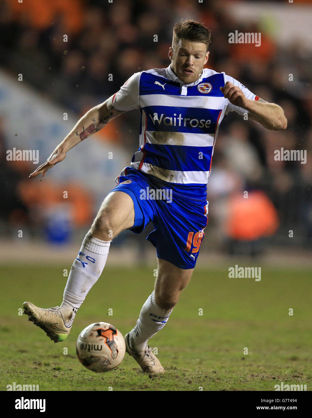 Fußball - Himmel Bet Meisterschaft - Blackpool V Reading - Bloomfield Road Stockfoto