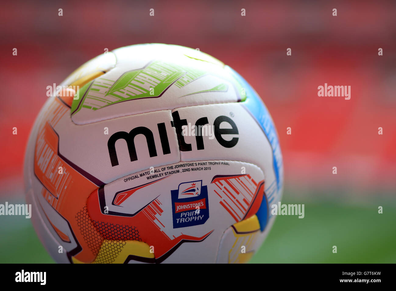 Fußball - Johnstone es Paint Trophy - Finale - Bristol City V Walsall - Wembley-Stadion Stockfoto