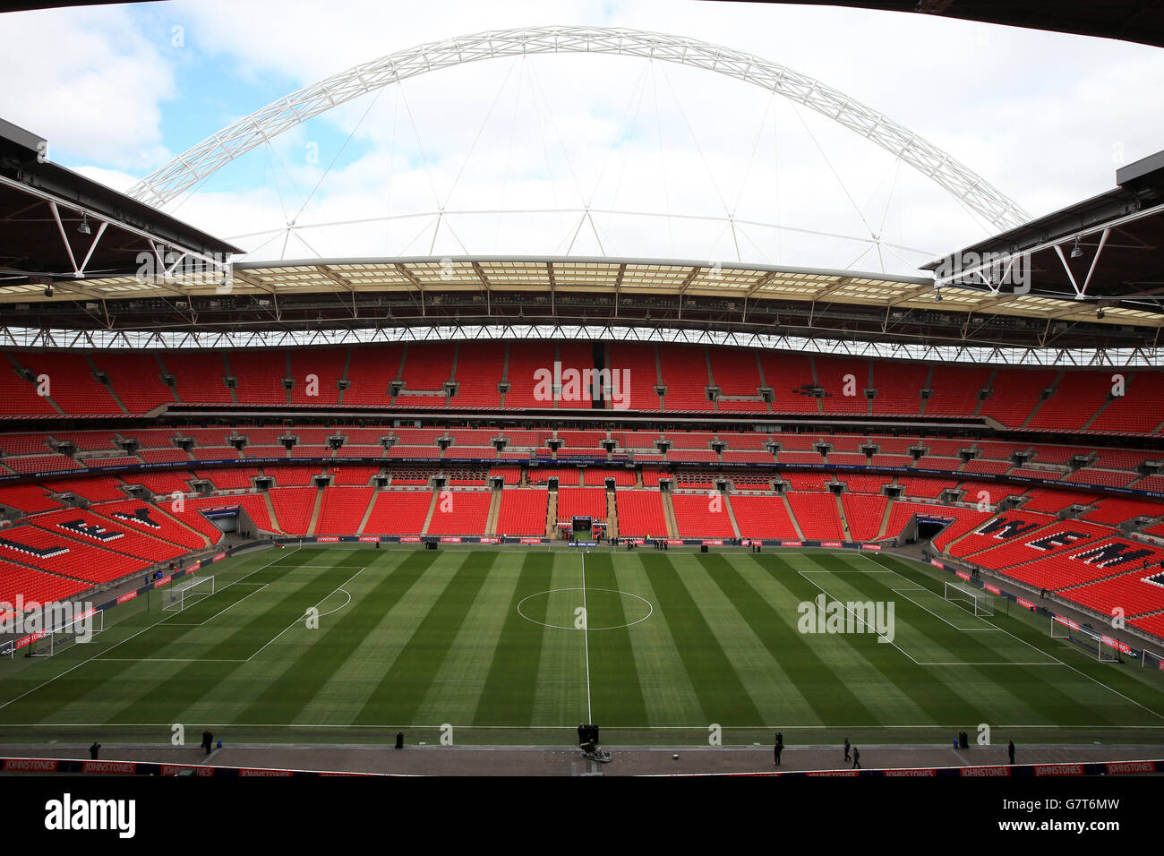 Fußball - Johnstone es Paint Trophy - Finale - Bristol City V Walsall - Wembley-Stadion Stockfoto