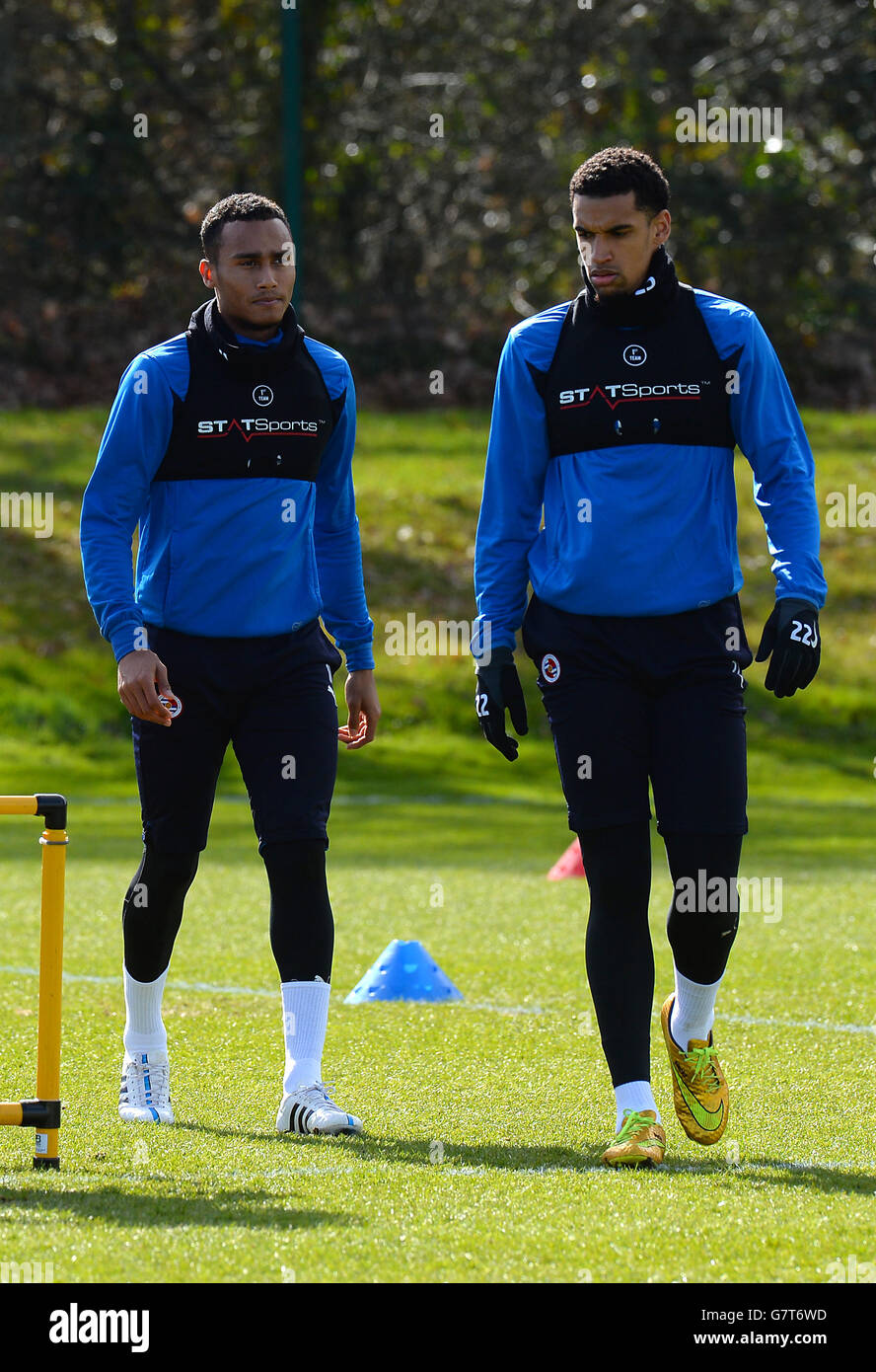Fußball - Wetten Himmel Meisterschaft - Reading FC Nathan Ake Photocall und Training - Madejski-Stadion Stockfoto