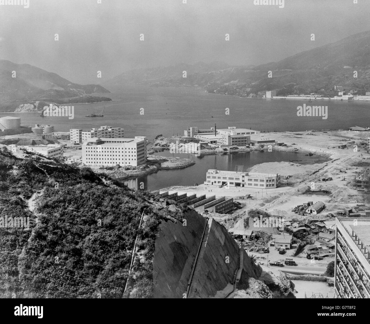 News - Kwai Chung Reclamation Project - Hongkong Stockfoto