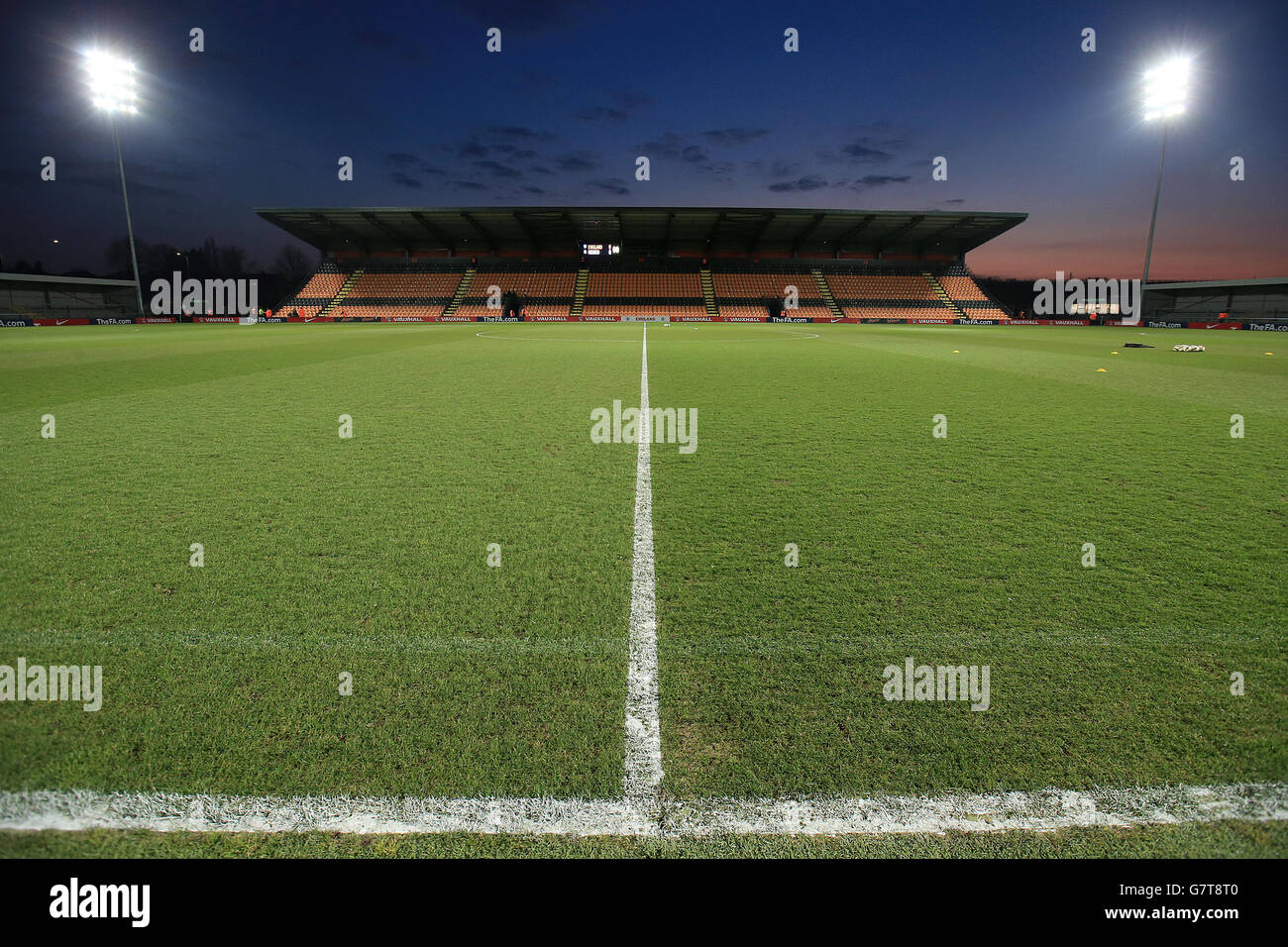 Fußball - International freundlich - England U20 gegen Mexiko U20 - The Hive. Eine allgemeine Ansicht des Hive Stockfoto