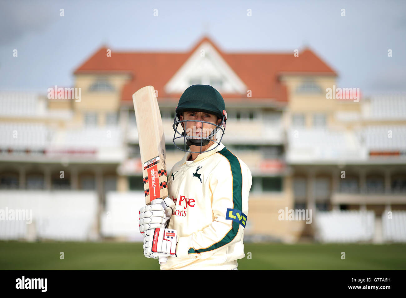 Cricket - 2015 Nottinghamshire CC Media Day - Trent Bridge. James Taylor, Nottinghamshire Stockfoto