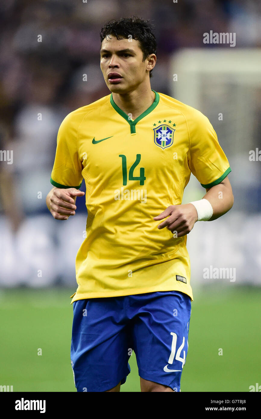 Fußball - internationale Freundschaftsspiele - Frankreich / Brasilien - Stade de France Stockfoto