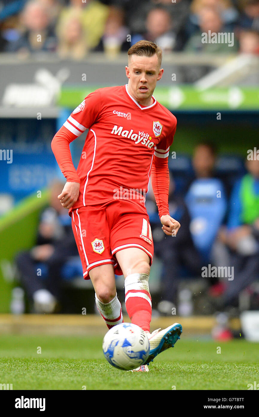Fußball - Himmel Bet Meisterschaft - lesen gegen Cardiff City - Madejski-Stadion Stockfoto