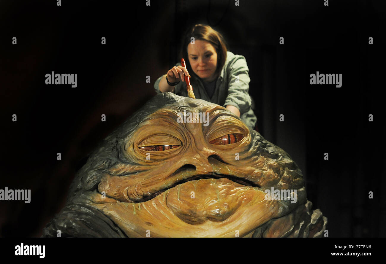 Star Wars-Erfahrung - Madame Tussauds - London Stockfoto