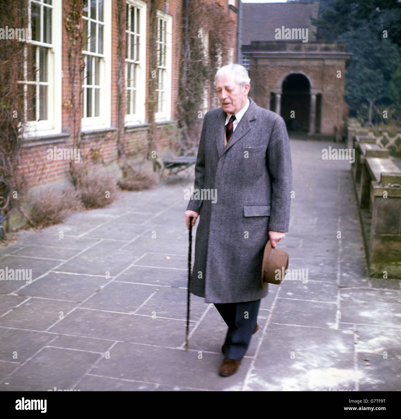 Politik - Harold Macmillan - Birkenhain, Sussex Stockfoto