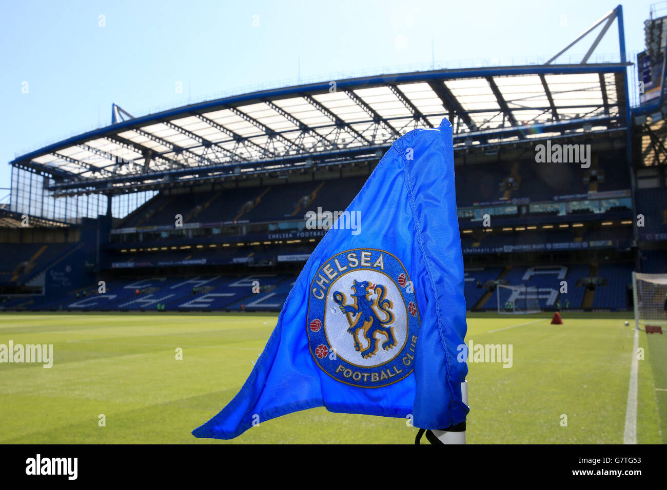 Fußball - Barclays Premier League - Chelsea gegen Manchester United – Stamford Bridge Stockfoto