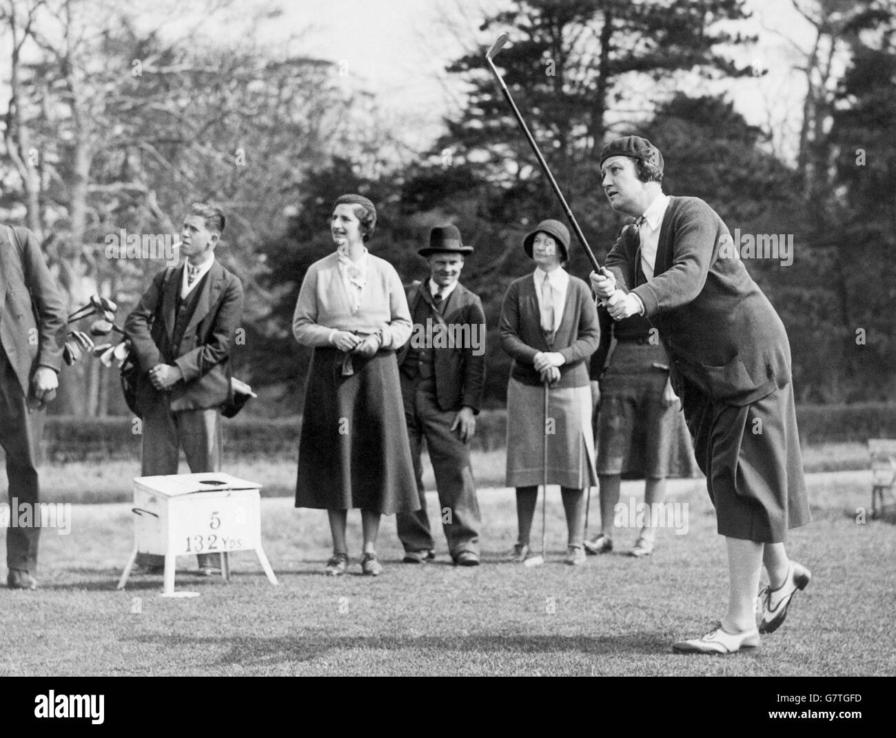 Golf - Royal Mid Surrey Course - Cecil Leitch - 1933 Stockfoto