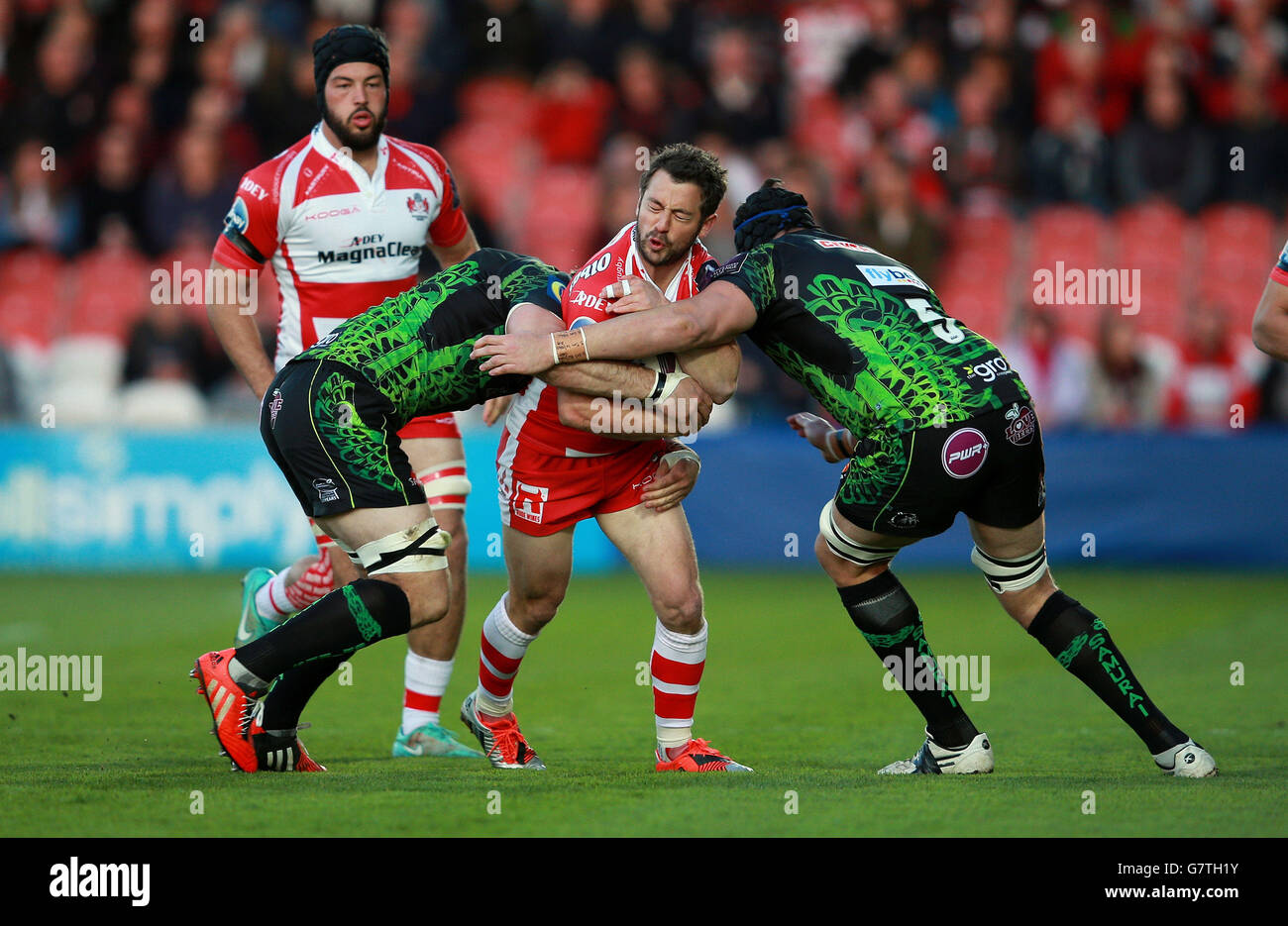 Rugby Union - European Rugby Challenge Cup - Semi Final - Gloucester Rugby V Exeter Chiefs - Kingsholm Stadium Stockfoto