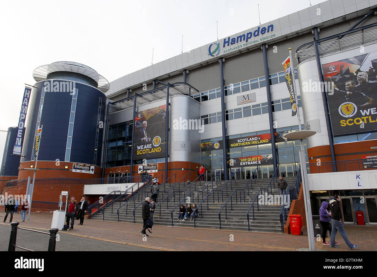 Fußball - internationale Freundschaftsspiele - Schottland V Nordirland - Hampden Park Stockfoto