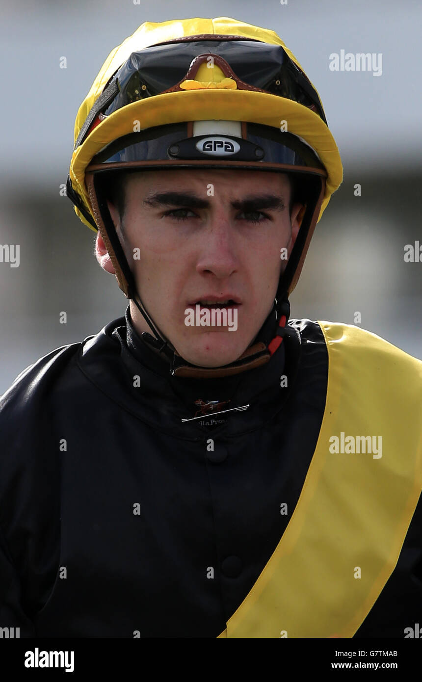 Jockey Ryan auf der Doncaster Racecourse. DRÜCKEN SIE VERBANDSFOTO. Bilddatum Samstag, 28. März 2015. Siehe PA Story RACING Doncaster. Das Foto sollte lauten: Nick Potts/PA Wire. Stockfoto