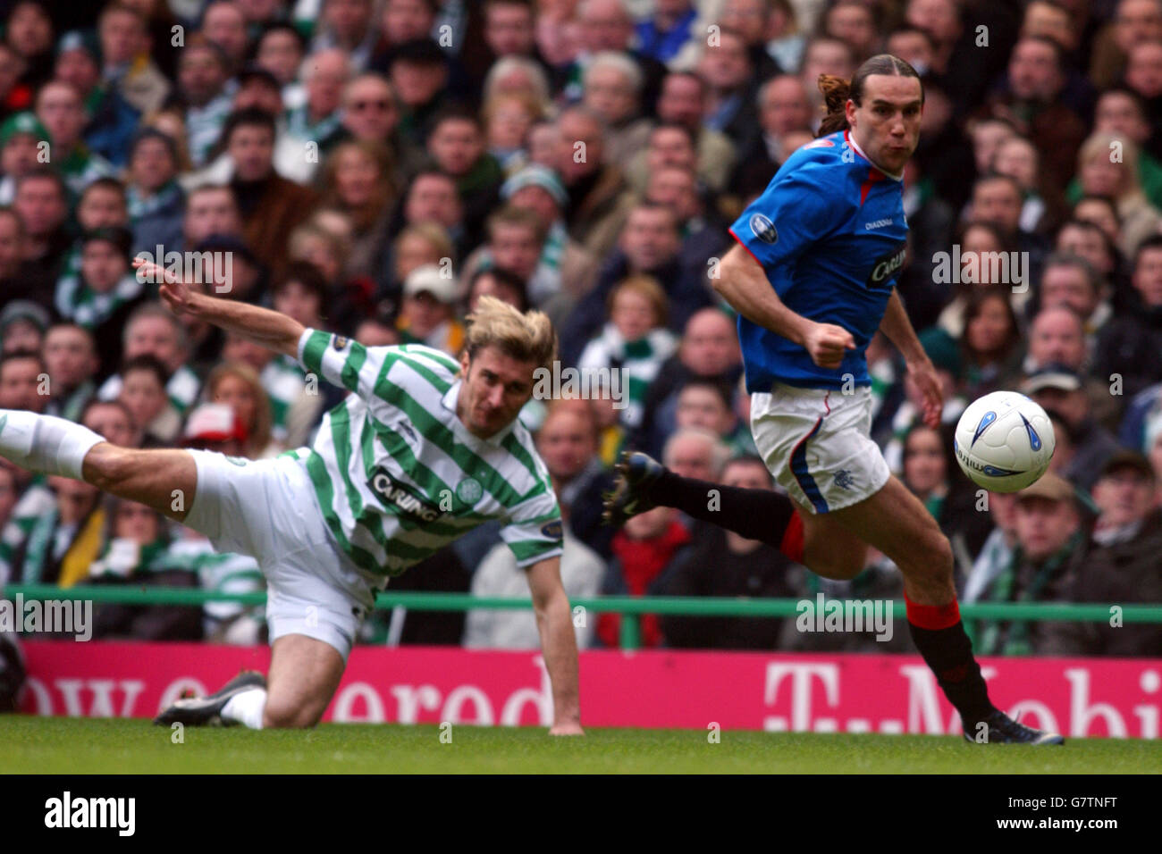 Fußball - Bank of Scotland Premier Division - keltische V Rangers - Celtic Park Stockfoto