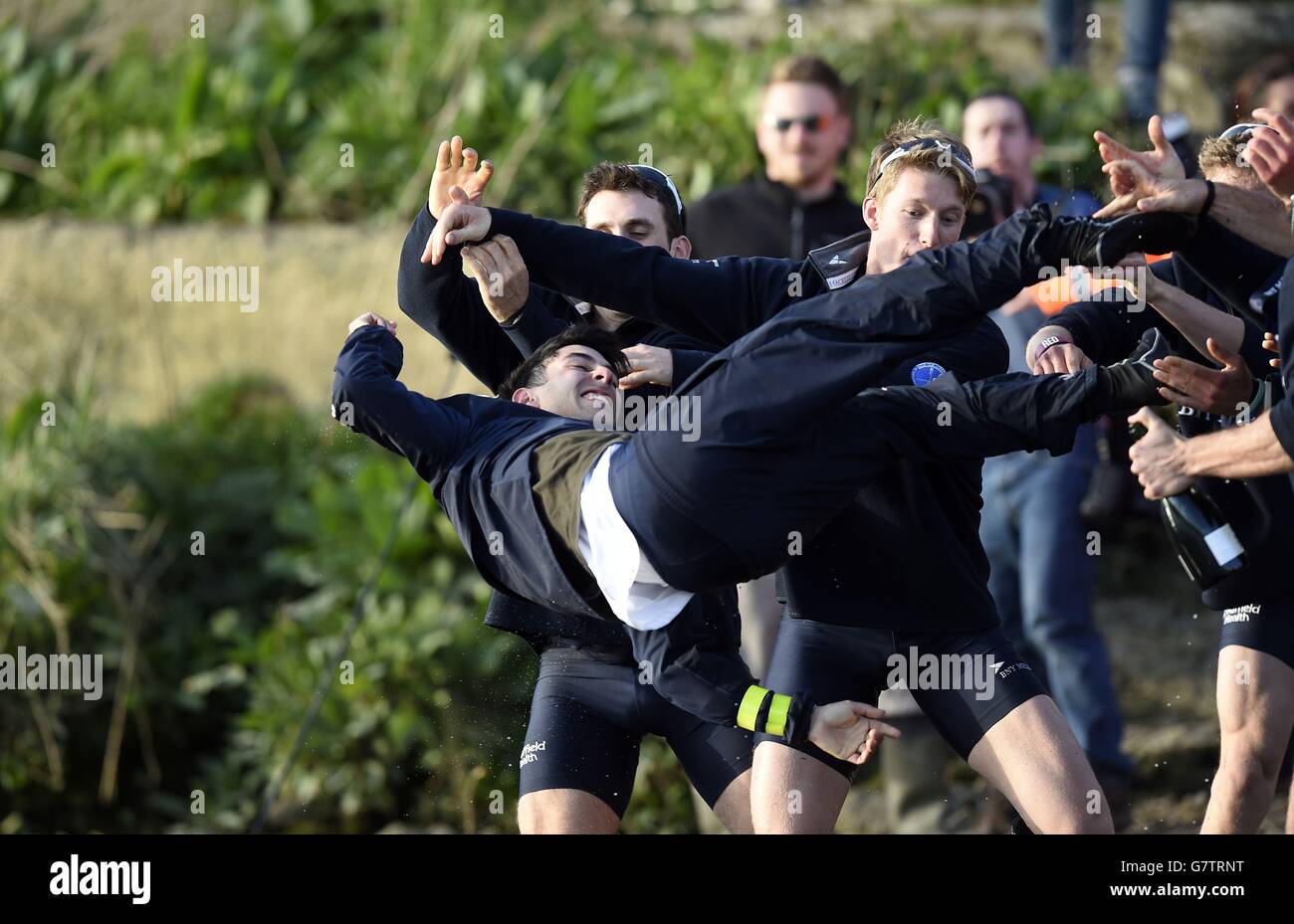 Rudern - 2015 BNY Mellon Boat Race - Oxford V Cambridge - Themse Stockfoto