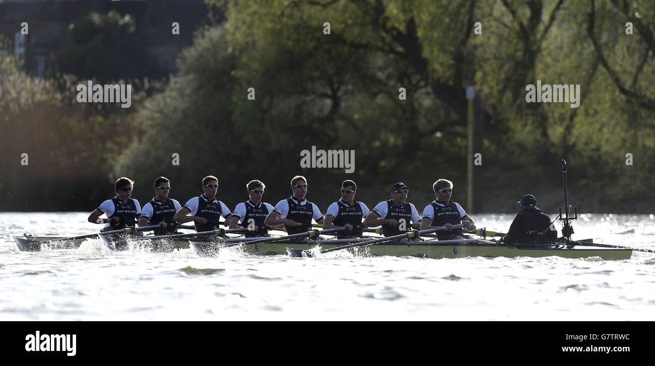 Rudern - 2015 BNY Mellon Boat Race - Oxford V Cambridge - Themse Stockfoto