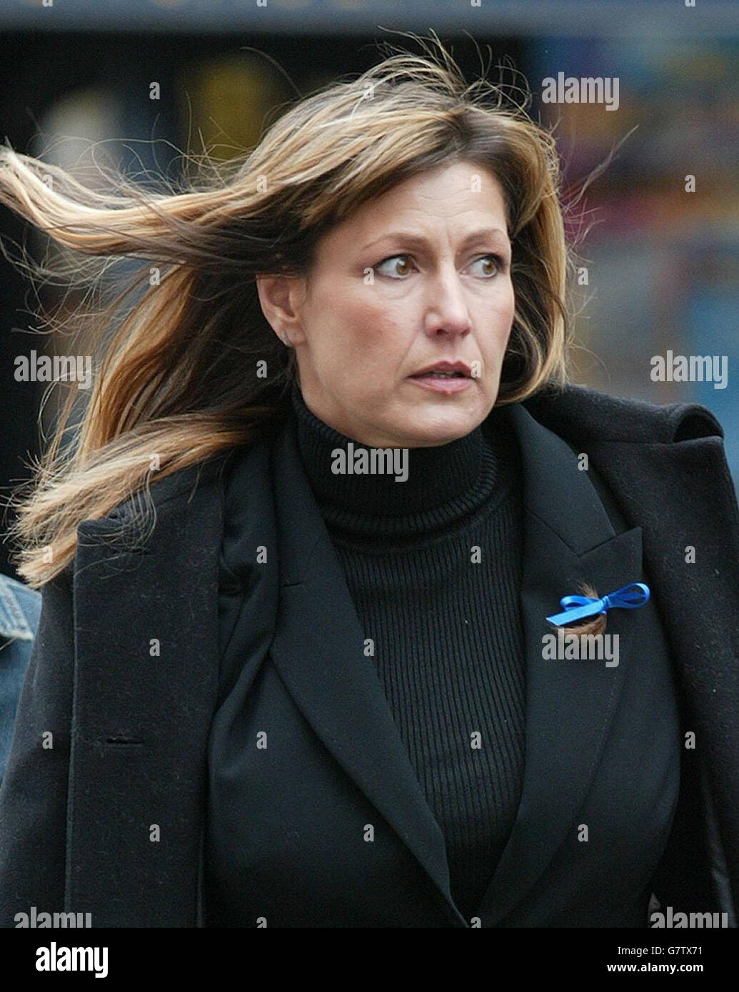 Mary Wragg kommt am Lewes Crown Court in Sussex an, unterstützt von ...