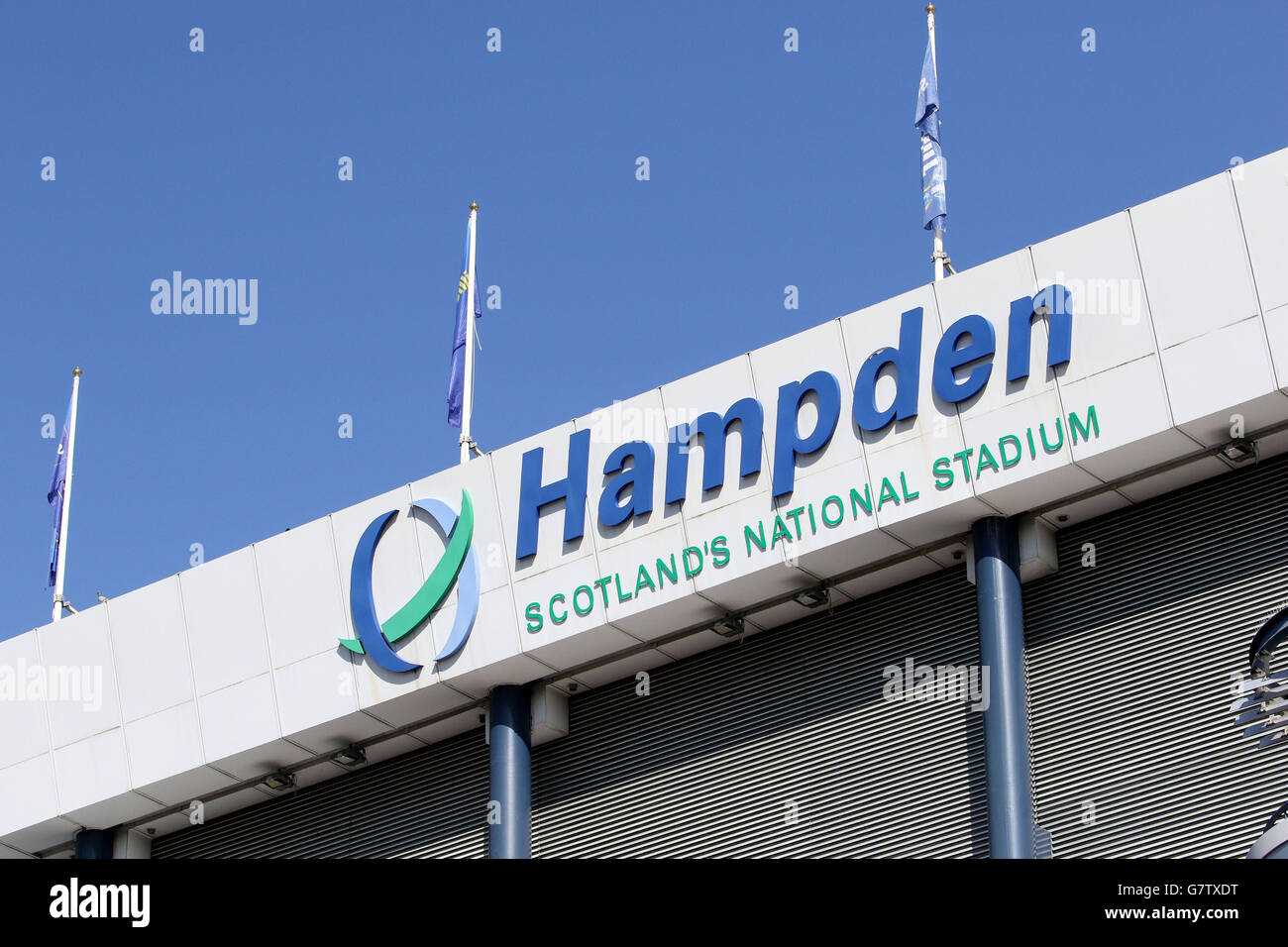 Fußball - den William Hill Scottish Cup - Semi Final - Hibernian V Falkirk - Hampden Park Stockfoto