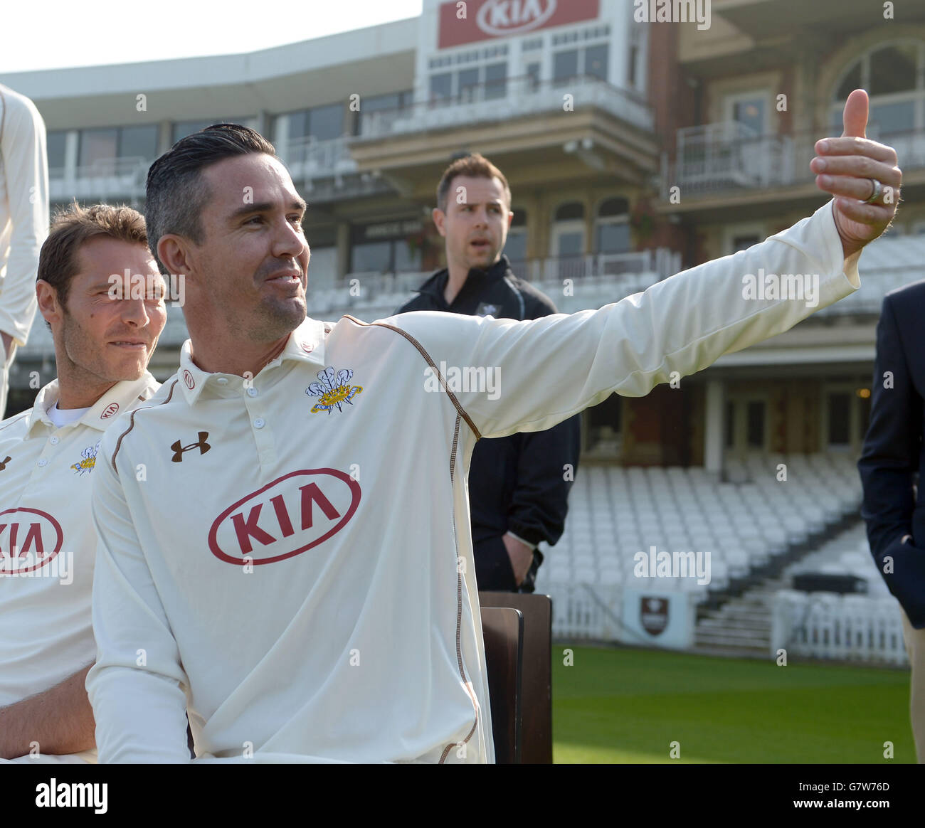 Cricket - Surrey CCC Medientag - Kia Oval Stockfoto