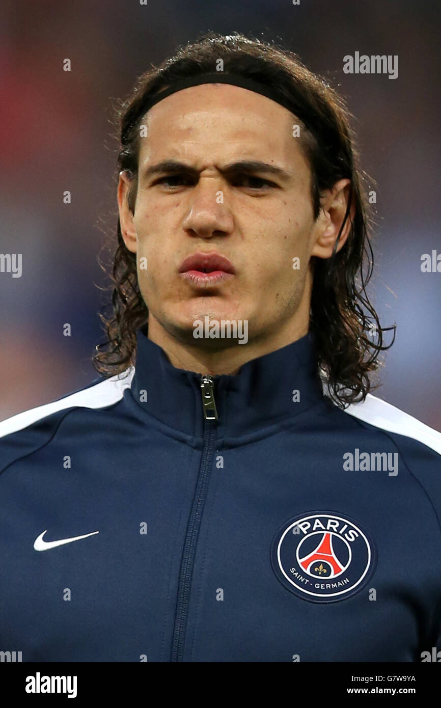 Fußball - UEFA Champions League - Viertel-Final - Hinspiel - Paris Saint-Germain V Barcelona - Parc Des Princes Stockfoto