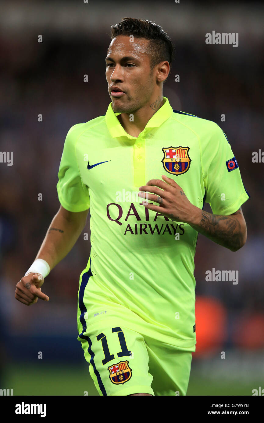 Fußball - UEFA Champions League - Viertel-Final - Hinspiel - Paris Saint-Germain V Barcelona - Parc Des Princes Stockfoto