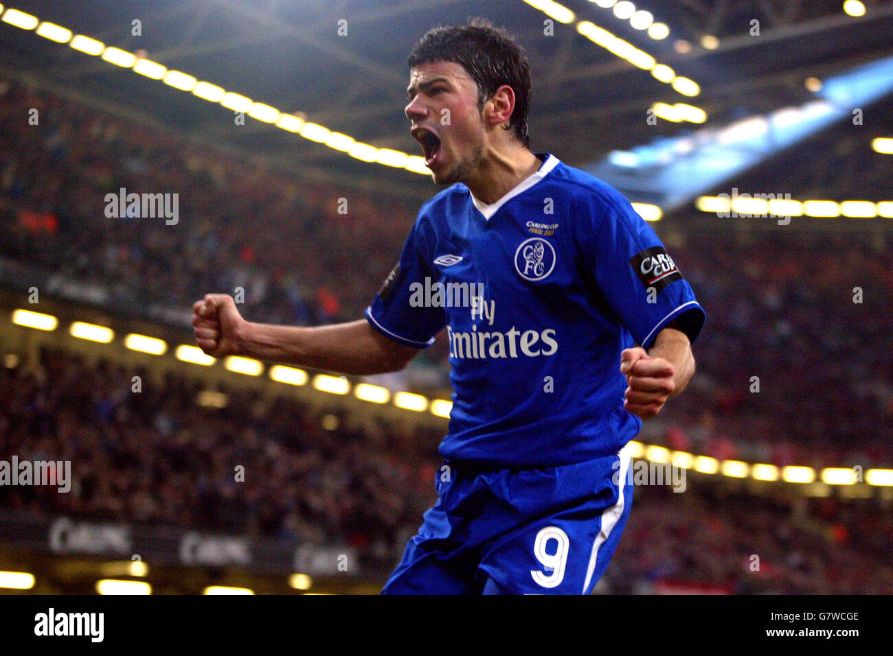 Fußball - Carling Cup - Finale - Chelsea gegen Liverpool - Millennium Stadium Stockfoto