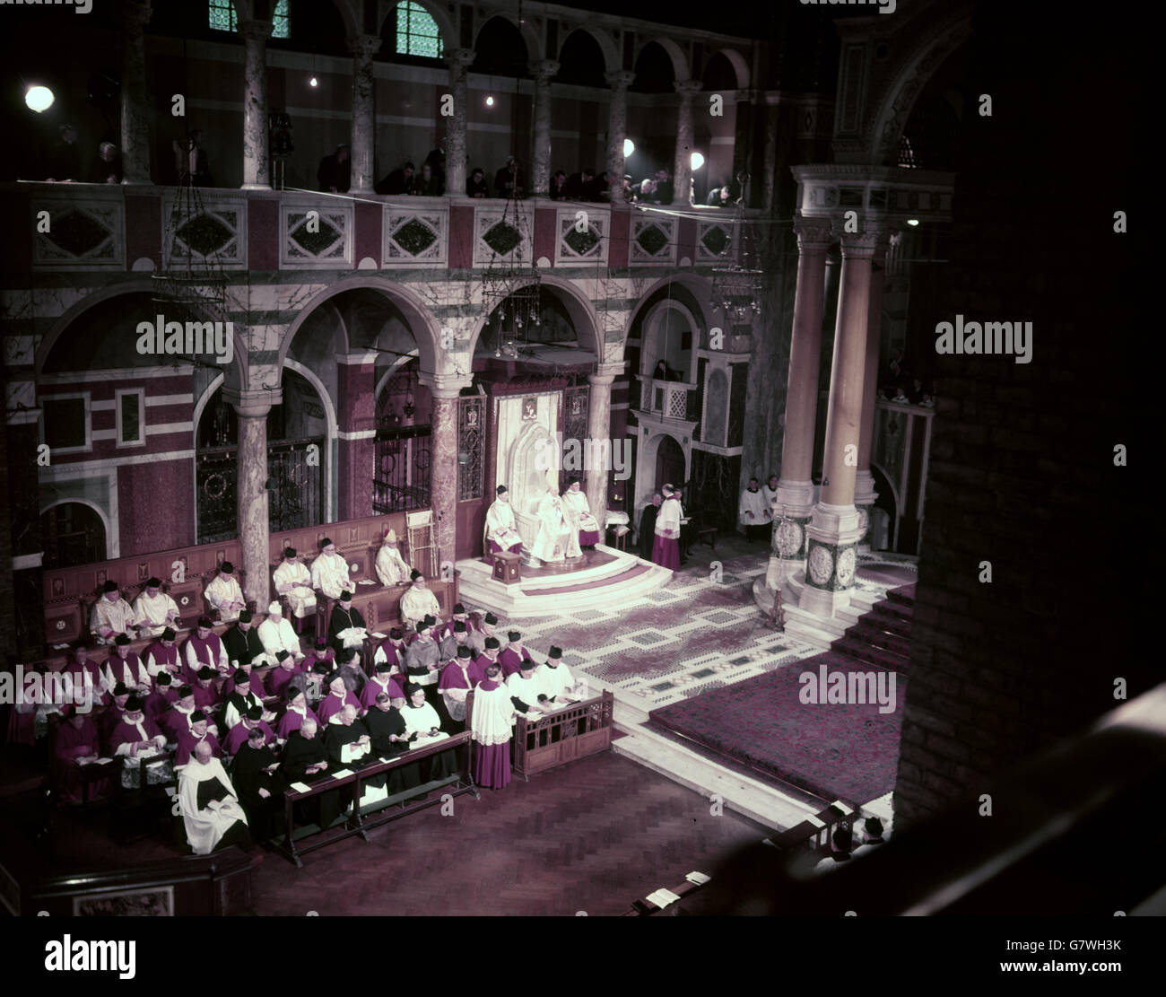 Religion - neuer Erzbischof von Westminster - Kathedrale von Westminster, London Stockfoto