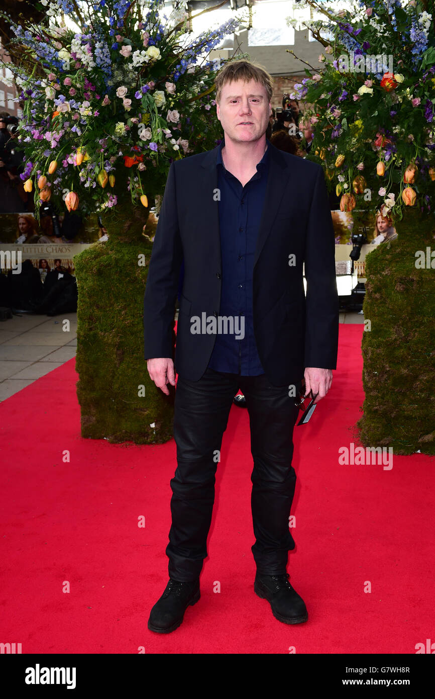 Steven Waddington bei der britischen Premiere des Films A Little Chaos im Odeon Kensington, London. DRÜCKEN SIE VERBANDSFOTO. Bilddatum: Montag, 13. April 2015. Das Foto sollte lauten: Ian West/PA Wire Stockfoto