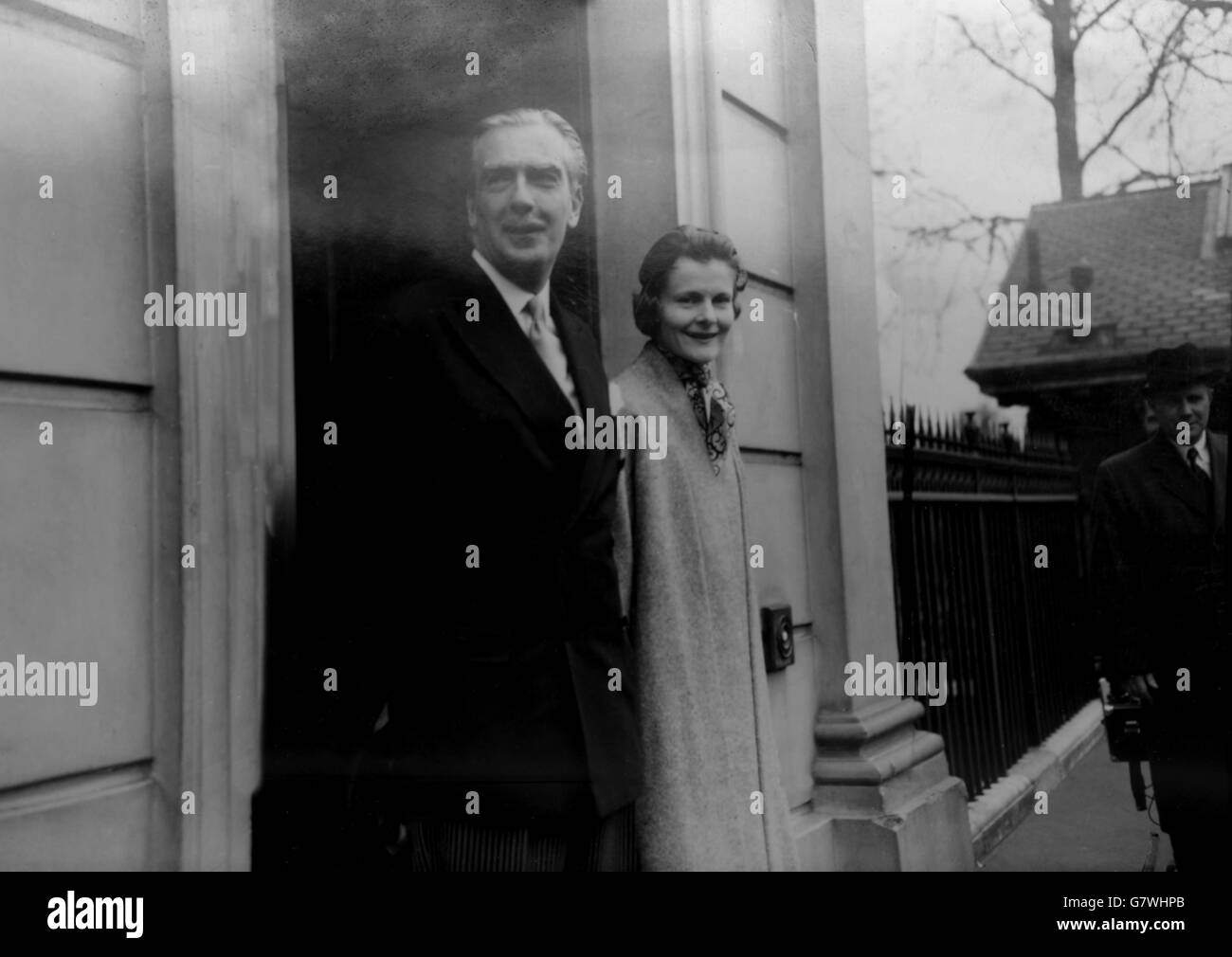 Politik - neue Premierminister Sir Anthony Eden - Carlton Gardens, London Stockfoto