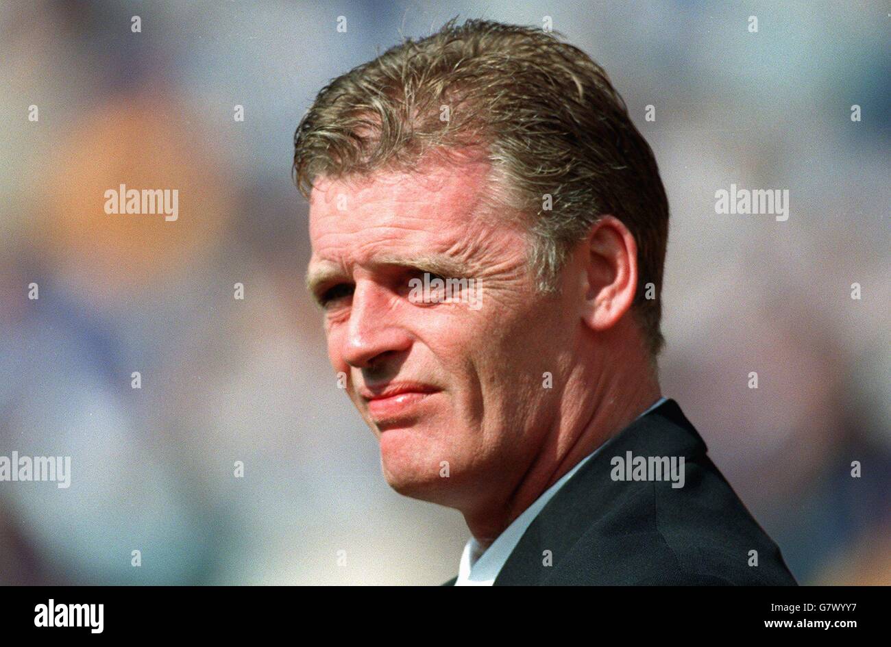 Fußball ... Coca-Cola Cup Finale ... Leicester City / Middlesbrough. Gordon McQueen Stockfoto