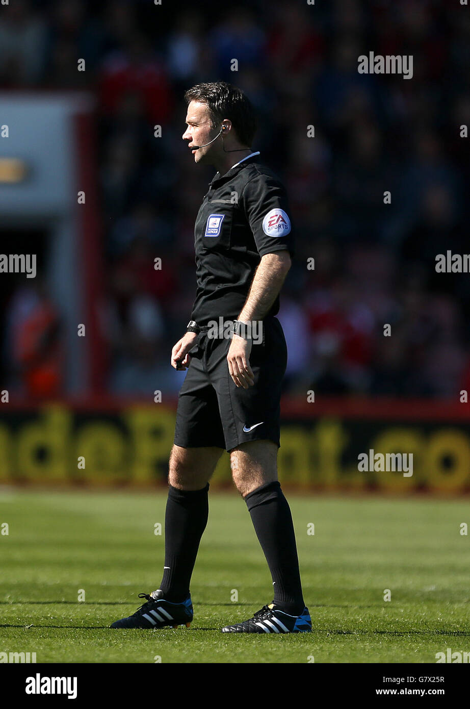 Fußball - Sky Bet Championship - Bournemouth gegen Sheffield Mittwoch - Dean Court. Paul Tierney, Schiedsrichter Stockfoto