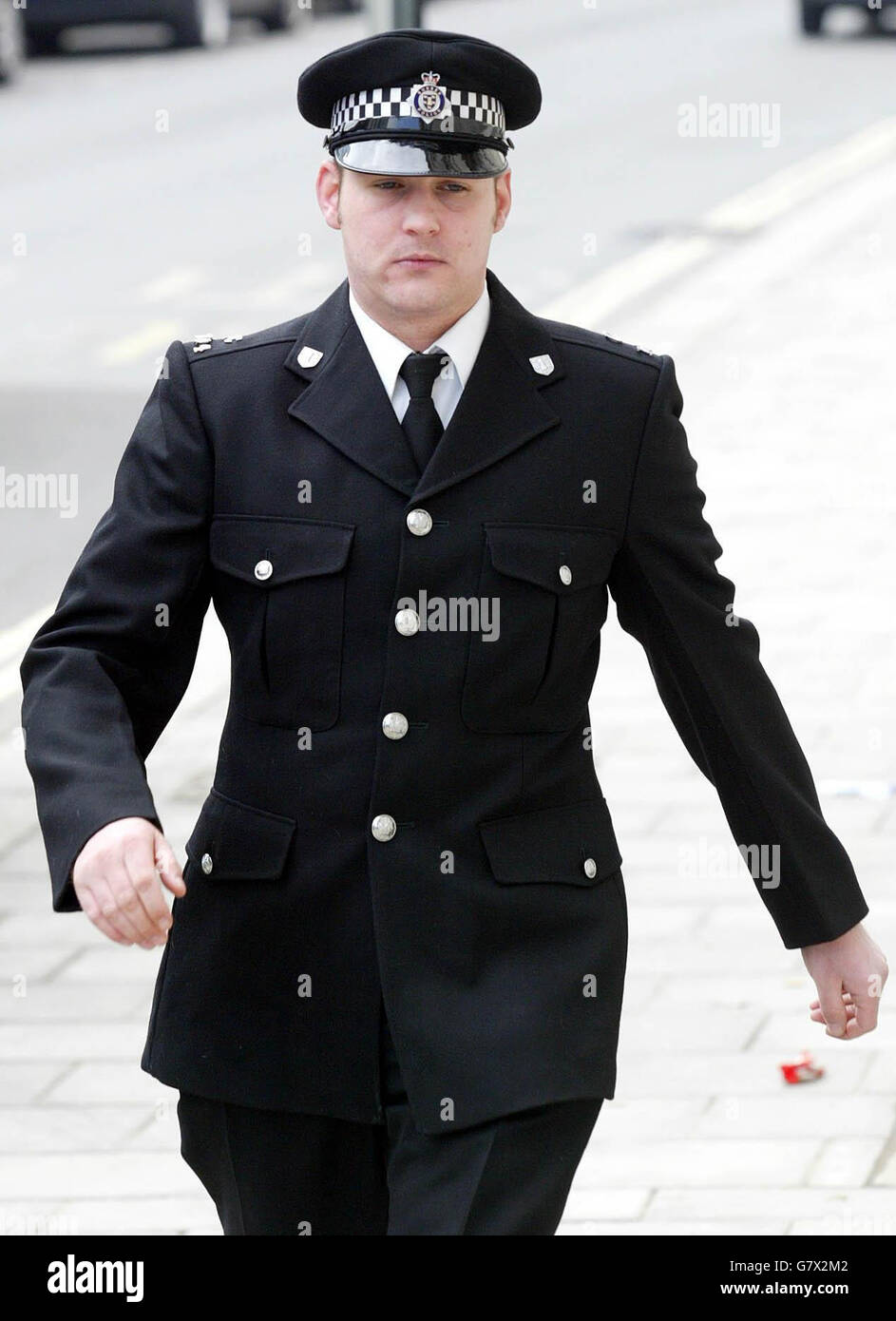 Fall Jacob Wragg – Lewes Crown Court. P.C. Lee Cook von Sussex Police. Stockfoto