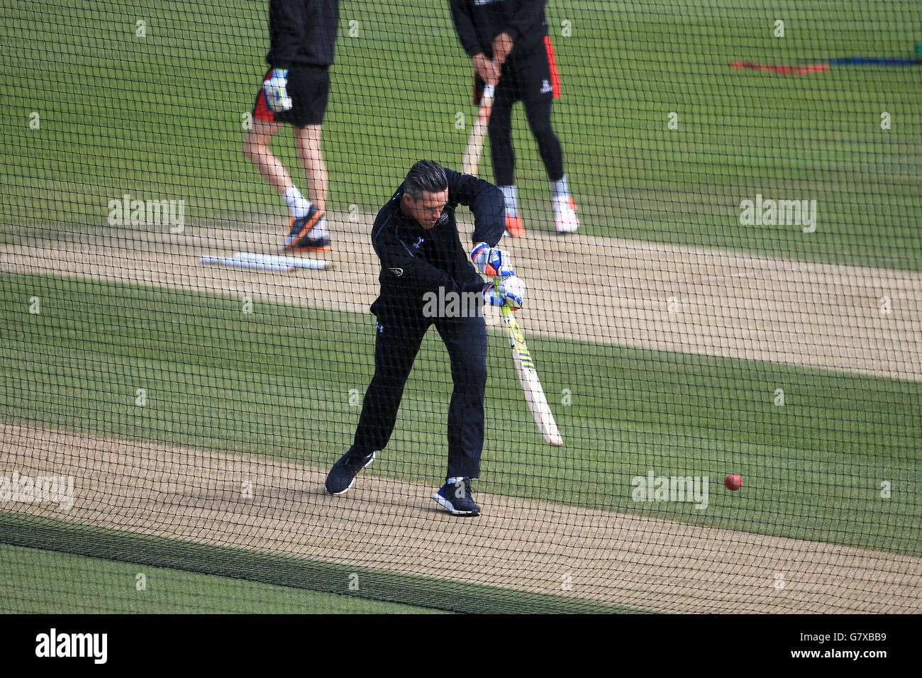 Cricket - LV = County Championship - Division Two - Day 3 - Surrey V Leicestershire - das Kia Oval Stockfoto