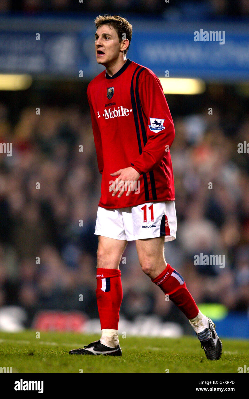 Fußball - FA Barclays Premier League - Chelsea V West Bromwich Albion - Stamford Bridge Stockfoto