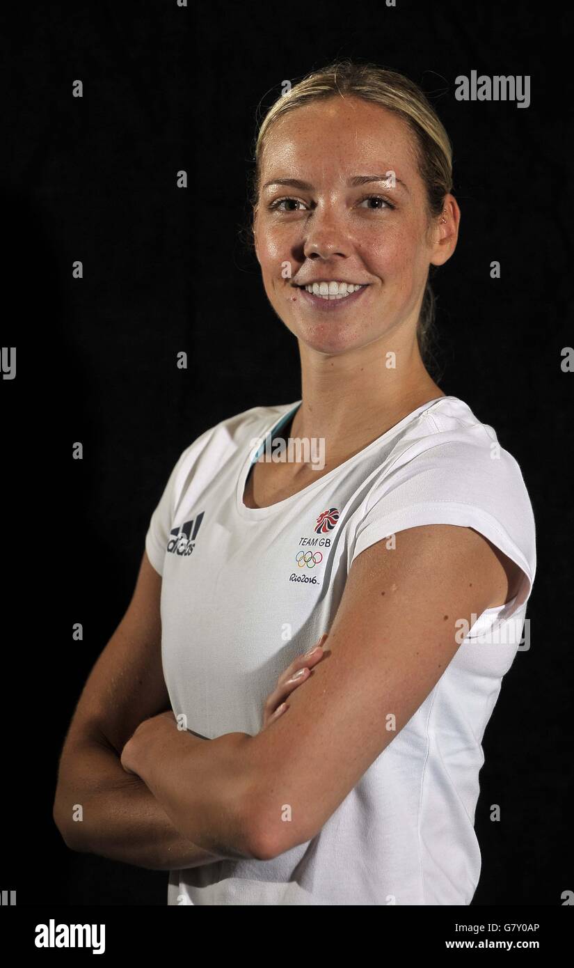 Milton Keynes, UK. 27. Juni 2016. Gabby Adcock, 25, Leeds (Mixed-Doppel). TeamGB kündigt das Badminton-Team für die Olympischen Spiele in Rio2016. Nationale Badminton-Zentrum. Milton Keynes. VEREINIGTES KÖNIGREICH. 27.06.2016. Bildnachweis: Sport In Bilder/Alamy Live-Nachrichten Stockfoto