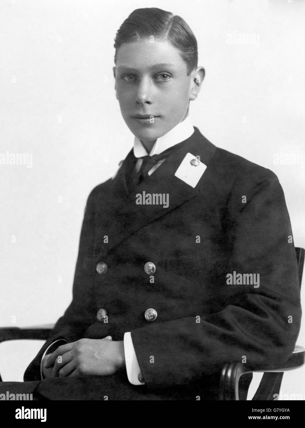 Königliche Hoheit - Prinz Albert. Der 19-jährige Prinz Albert, der Herzog von York. Stockfoto