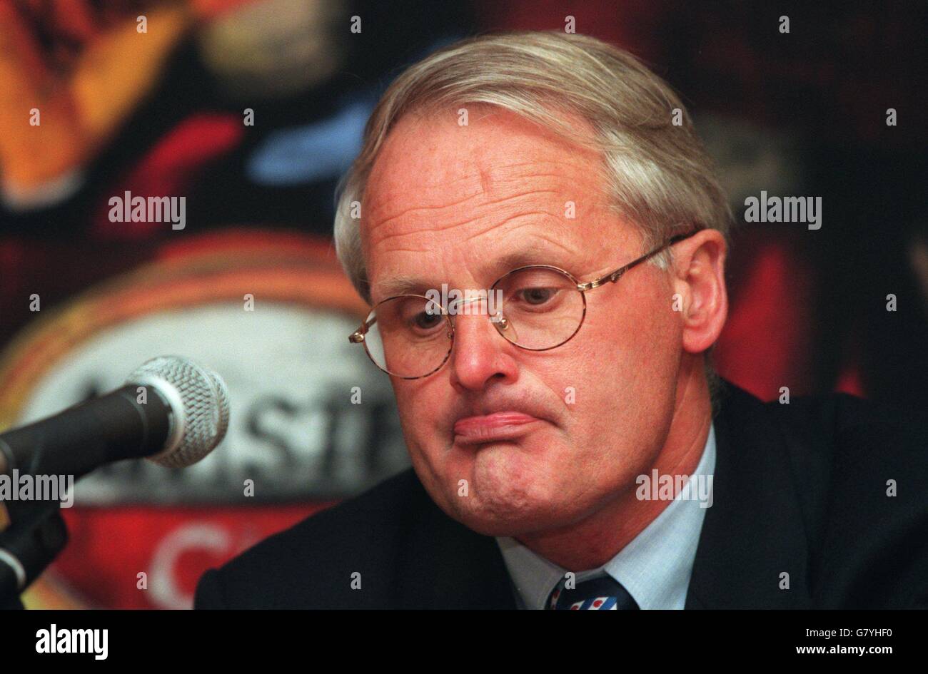 European Club Soccer. Das Amstel Cup Finale, Holland. Roda JC / SC Heerenveen. Foppe de Haan, SC Heerenveen Manager Stockfoto