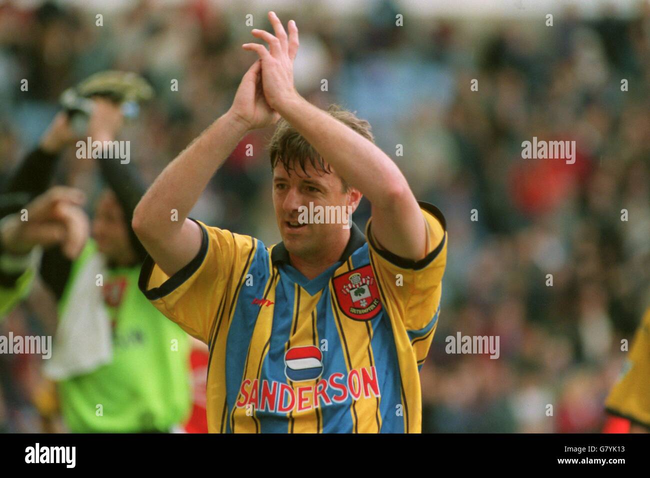 Fußball - FA Carling Premiership - Aston Villa V Southampton Stockfoto