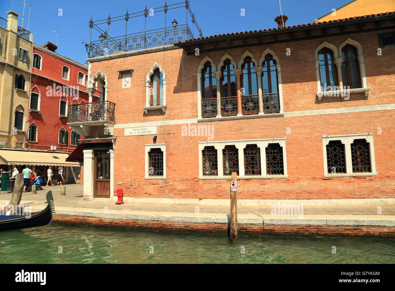 Pescaria de Cannaregio, Venedig, Italien Stockfoto