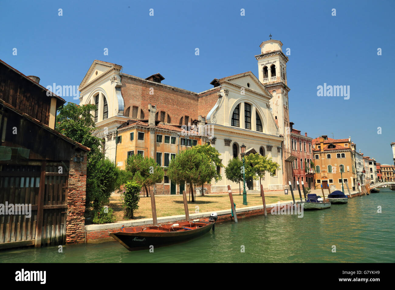 Chiesa di San Trovaso Kirche Stockfoto