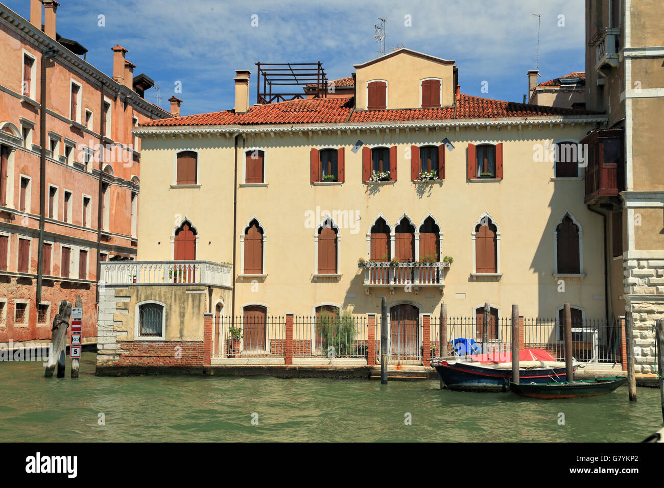 Casa Palazzetto Da Lezze Stockfoto