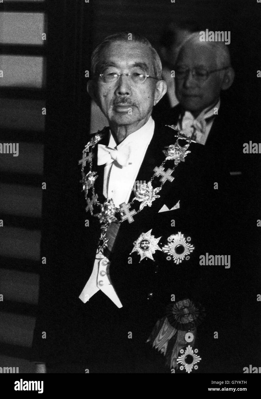 HIROHITO Kaiser von Japan Stockfoto